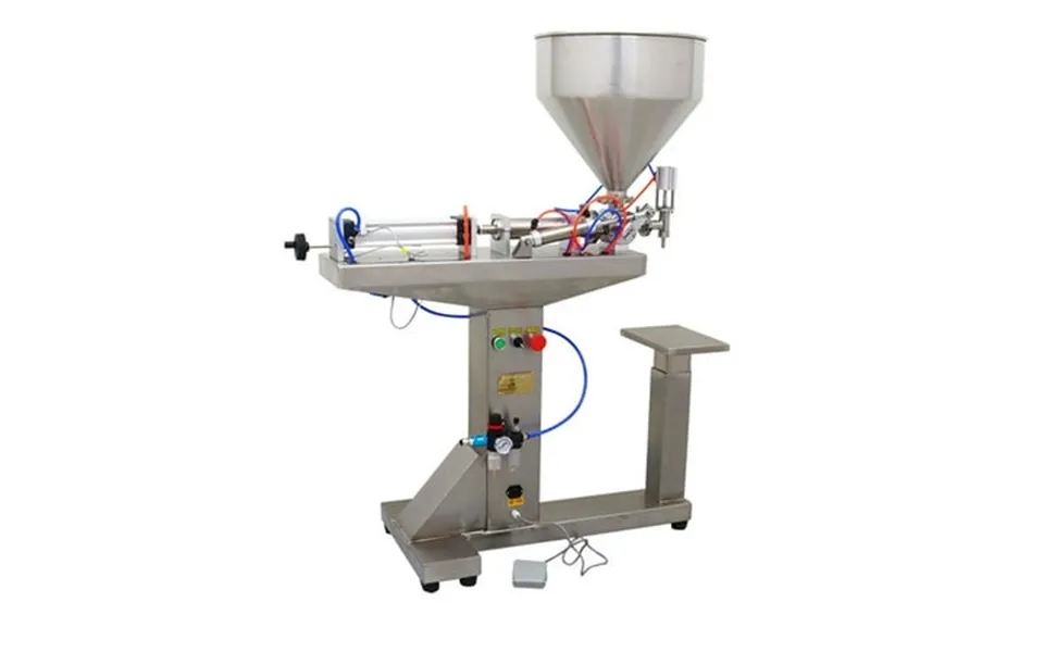 Techtongda Pneumatic Paste Liquid Filling Machine For Shampoo Cosmetic With Stand 300ml