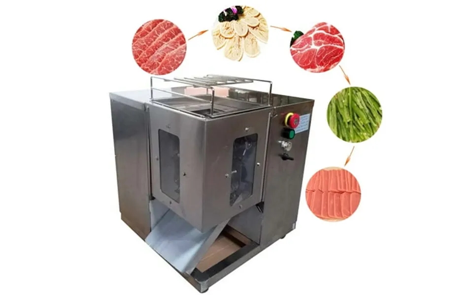 Techtongda Qsj-t Shredded Meat Cutting Machine Double Motor Meat Slicer Body Without Blade