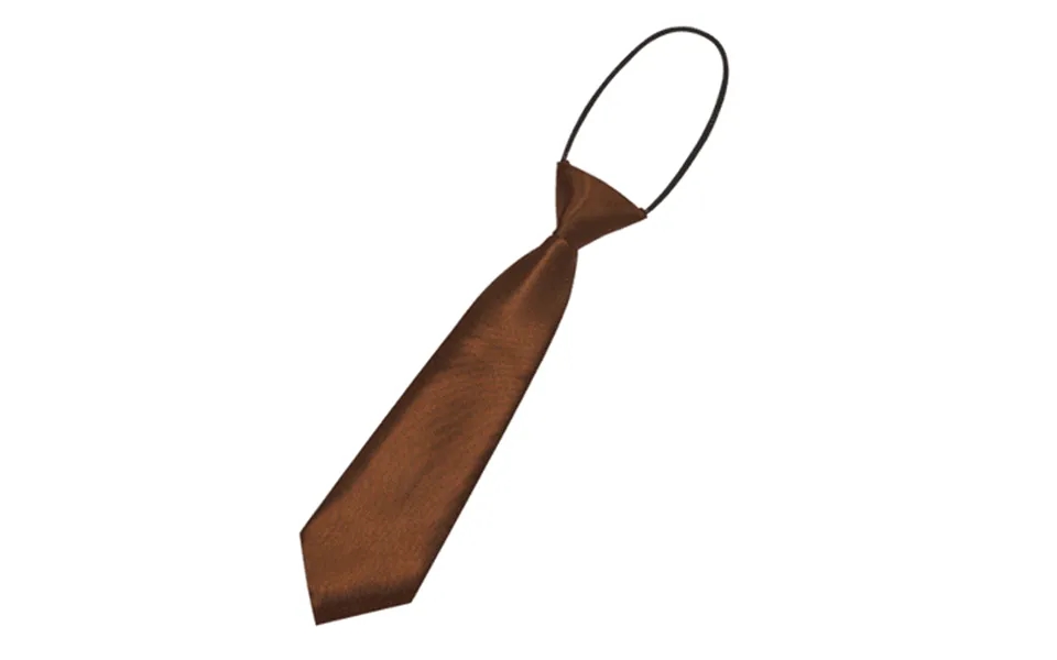 Teloly Red Tie Rubber Band Design Children S Tie Wear A Pullover Corbatas Para Hombres Elegantes Brown
