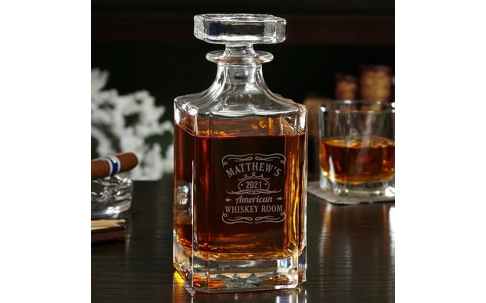 Tennessee Whiskey Custom Bourbon Decanter