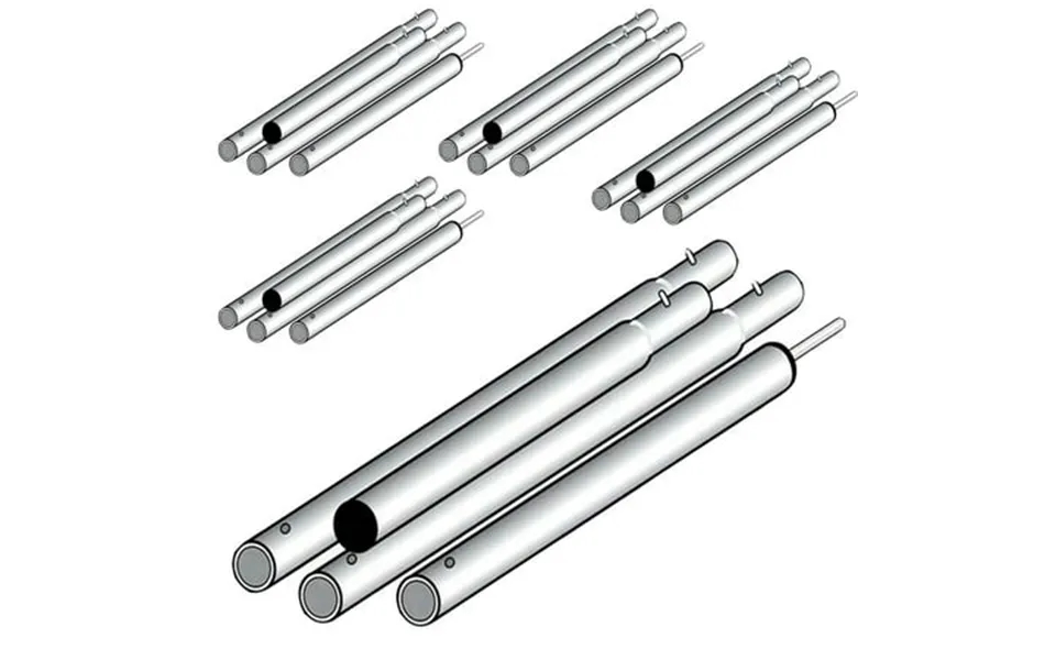 Tentandtable Premium Pole Tent Center Pole Set 20 Ft X 60 Ft