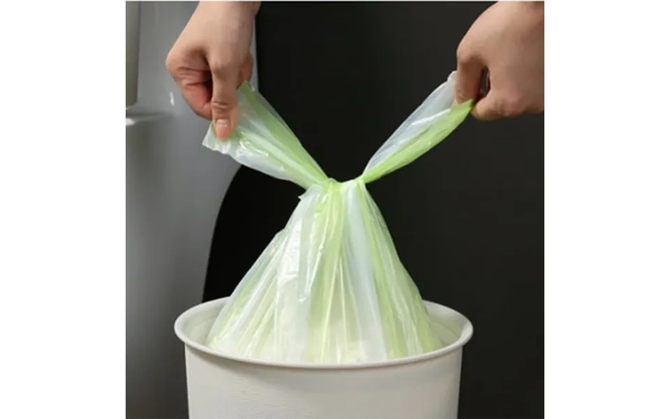 Terrahaven Heavy-duty Drawstring Trash Bags - 100pcs Leakproof & Tear-resistant Odor-blocking Design