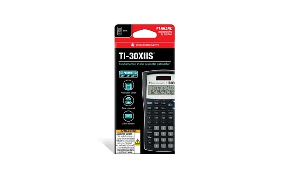 Texas Instruments Ti-30xiis Two-line Scientific Calculator