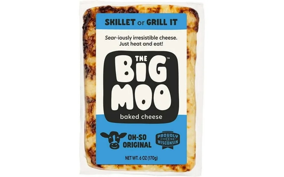 The Big Moo Oh So Original Baked Cheese 6 Oz 6 Pack