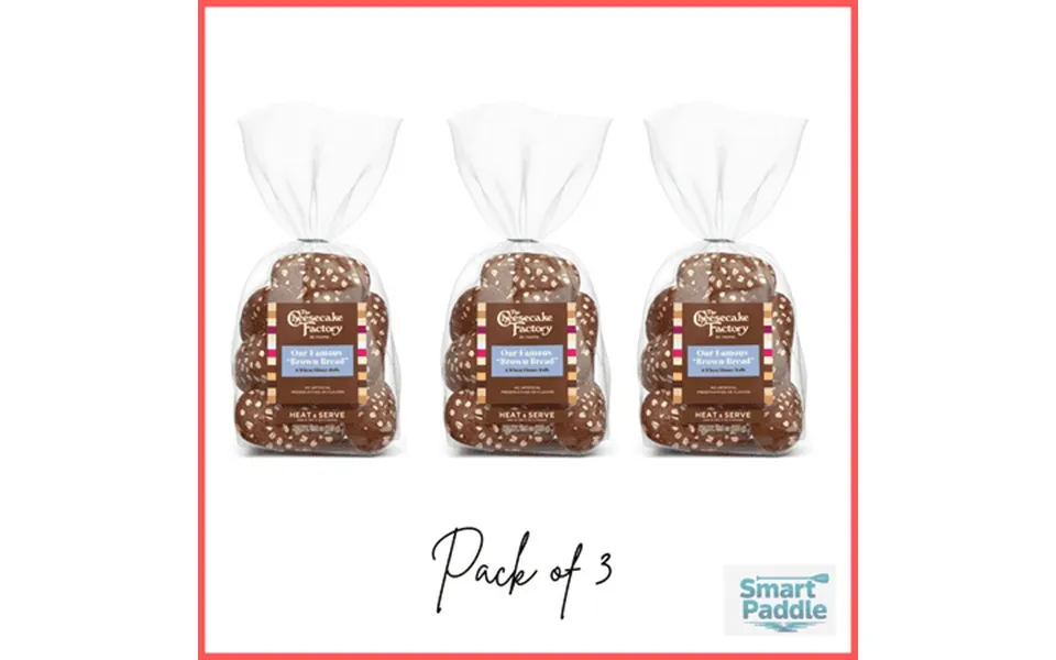 The Cheesecake Factory At Home Famous Brown Bread Wheat Dinner Rolls Pack Of 3