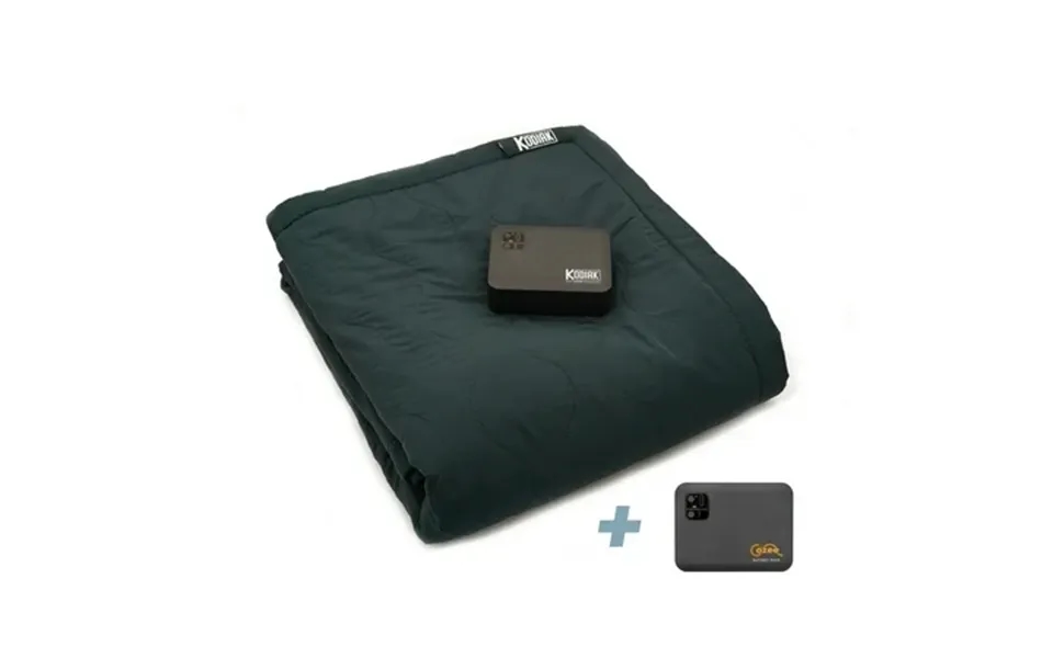 The Cozee Kodiak Battery Powered Heating Blanket - Slate Grey