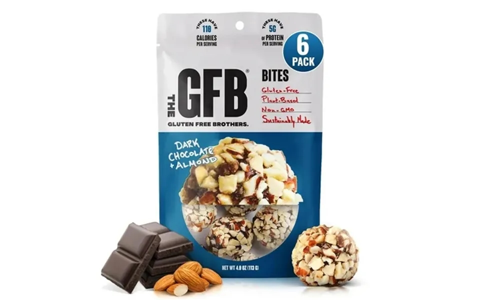 The Gfb Dark Chocolate Almond Bites