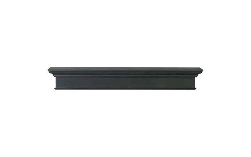 The Henry 60 Shelf Or Mantel Shelf Mdf Black Paint