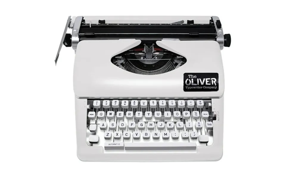 The Oliver Typewriter Company Timeless Manual Typewriter White Otte-1637