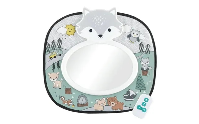 The Peanutshell Musical Car Seat Mirror Woodland Animals product image