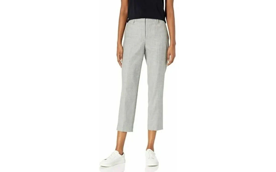 Theory Womens Gray Cropped Pants 8