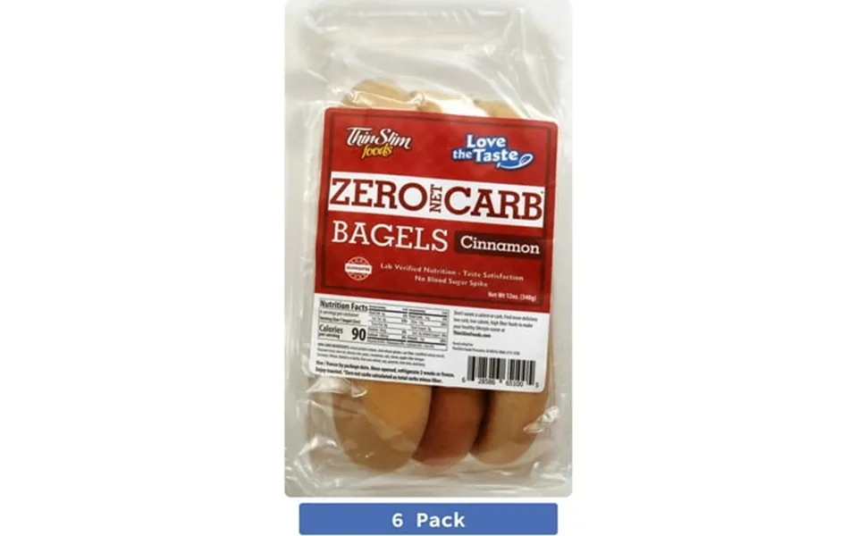 Thinslim Foods Bagels Cinnamon Low Carb Pack Of 6