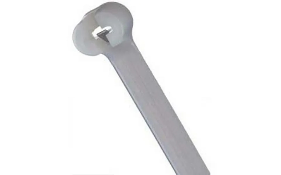 Thomas & Betts Ty24mfr 5.5 40lb Flame Retardant White Cable Ties With Stainless Steel Locking Device 1 000 Bag