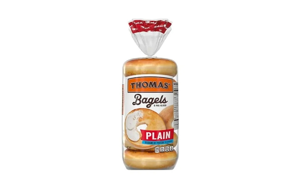 Thomas Plain Bagels Pack Of 4