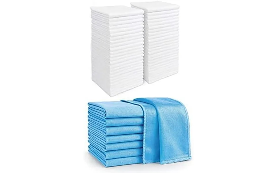 Tian Qi Microfiber Glass Cleaning Cloths-8pk Lint Free Streak Free Quickly Clean Windows Glass Mirrors Windshields Stain