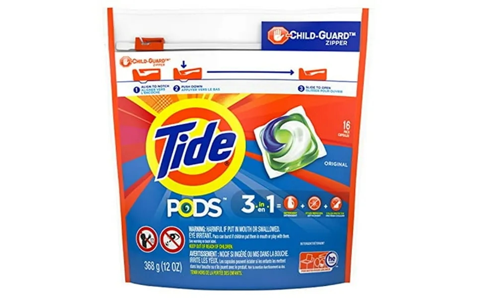 Tide Pods Liquid Detergent Original Scent 16 Count
