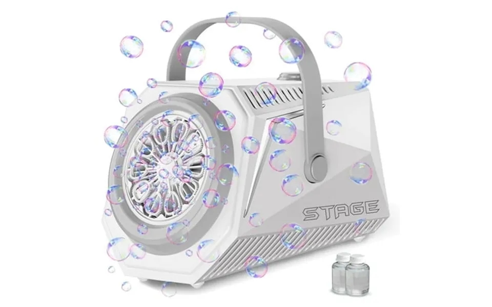 Tinana Bubble Machine Automatic Bubble Blower For Kids 20000 Big Bubbles Per Minute Batteries Bubble Maker For Indoor Ou