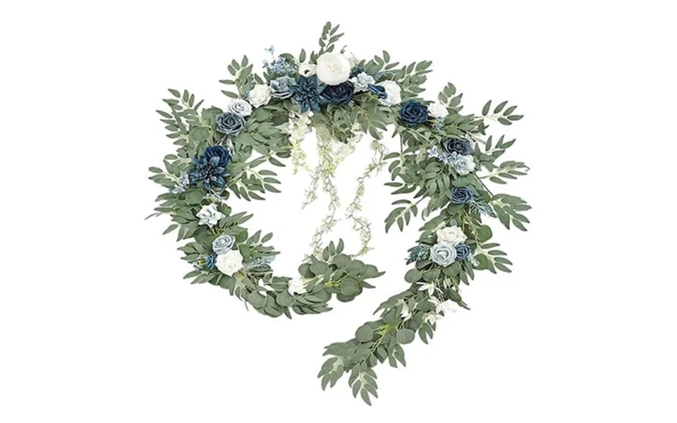 Tishita Artificial Eucalyptus Garland Runner Decoration Wall Hanging Plant 180cm Simulation For Table Reception Ceremony