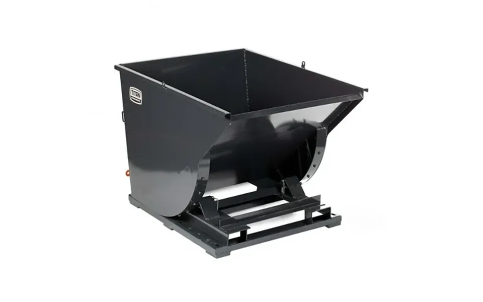 Titan Attachments 1 Cu. Yd Self-dumping Hopper Fork Lift Operated Rated 6000 Lb Material Handling