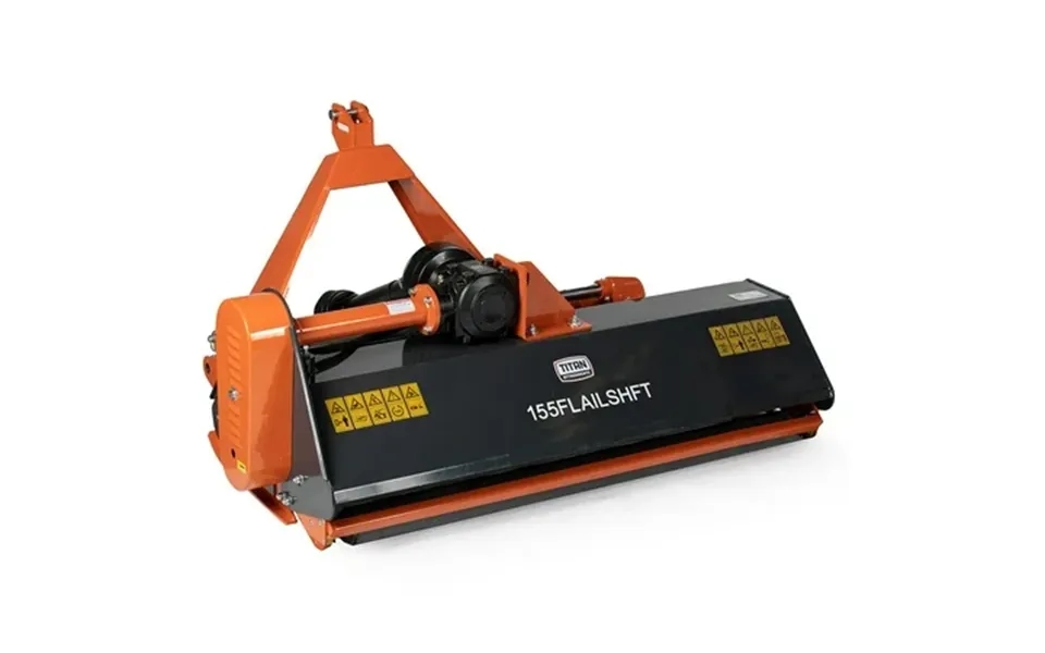 Titan Attachments 3 Point 60in Flail Mower With 16in Hydraulic Side Shift 40-50 Hp Mowing Attachment For Category 1 Trac