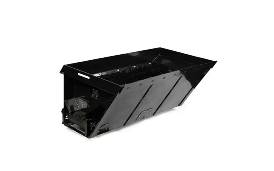 Titan Attachments 72-in Side Discharge Bucket For Sand Mulch Sawdust Spreader