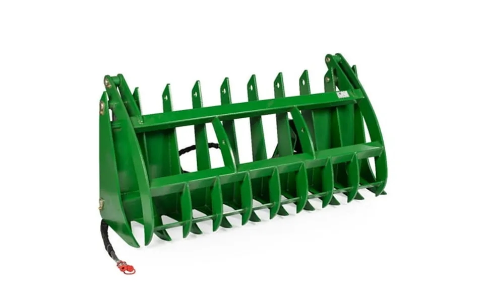 Titan Attachments 72in Clamshell Root Grapple Rake Fits John Deere Global Euro Loaders Twin 3 000 Psi Cylinders Brush De
