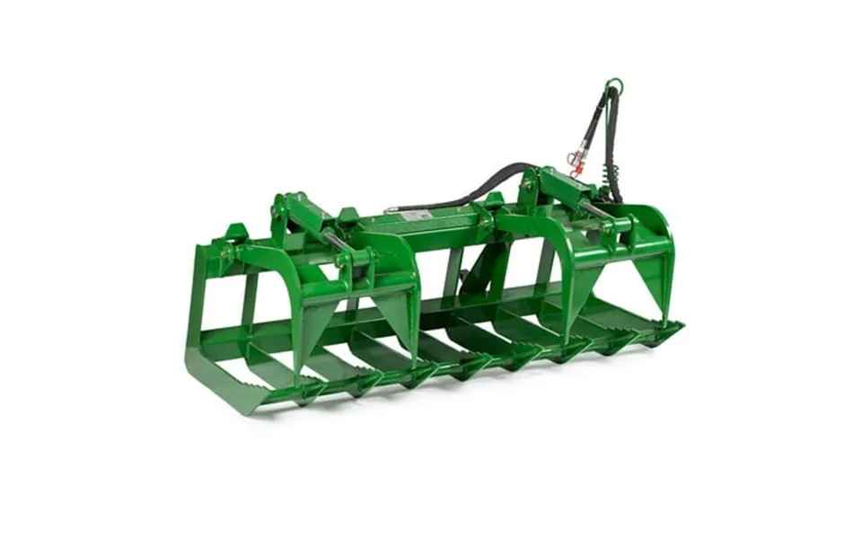 Titan Attachments 72in Global Euro Root Grapple Bucket Attachment Fits John Deere Tractors Dual 3 000 Psi Hydraulic Cyli