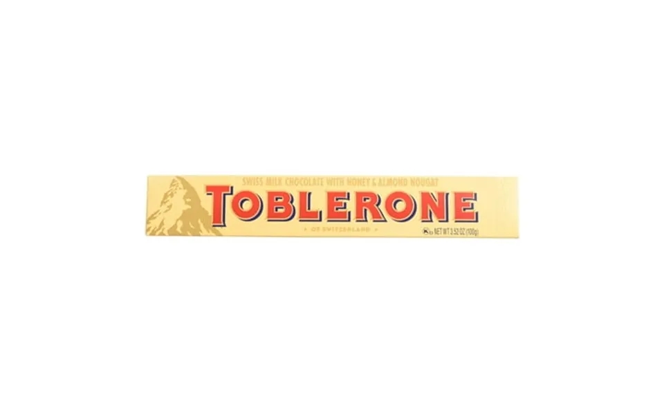 Toblerone Milk Chocolate Bar 3.52 Oz 2ea Pack Of 2