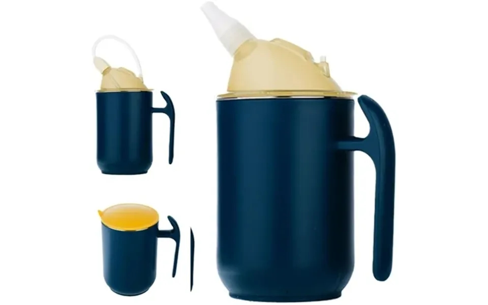 Todaioua Hospital Cup With Lid And Straw Spill Proof Cups For Adult Spill-proof Adult Sippy Cup For Elderly Adaptive Cup