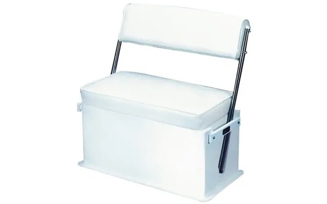 Todd 1758-18a White 50 Quart Center Console Swingback Seat product image