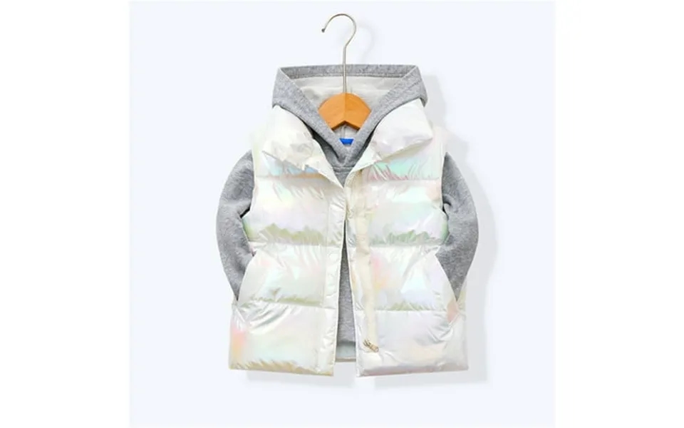 Toddler Boys Girls Puffer Vest Boys Vest Lightweight Cute Jackets With Pockets Sleeveless Child Down Jacket For Little G