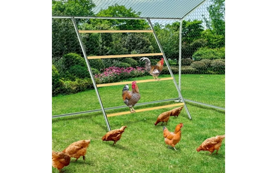 Toetol Chicken Perch Chicken Roost Chicken Wooden Stand Trainning Perch Rooting Bar Chicken Swing For Hens Chicken Toys