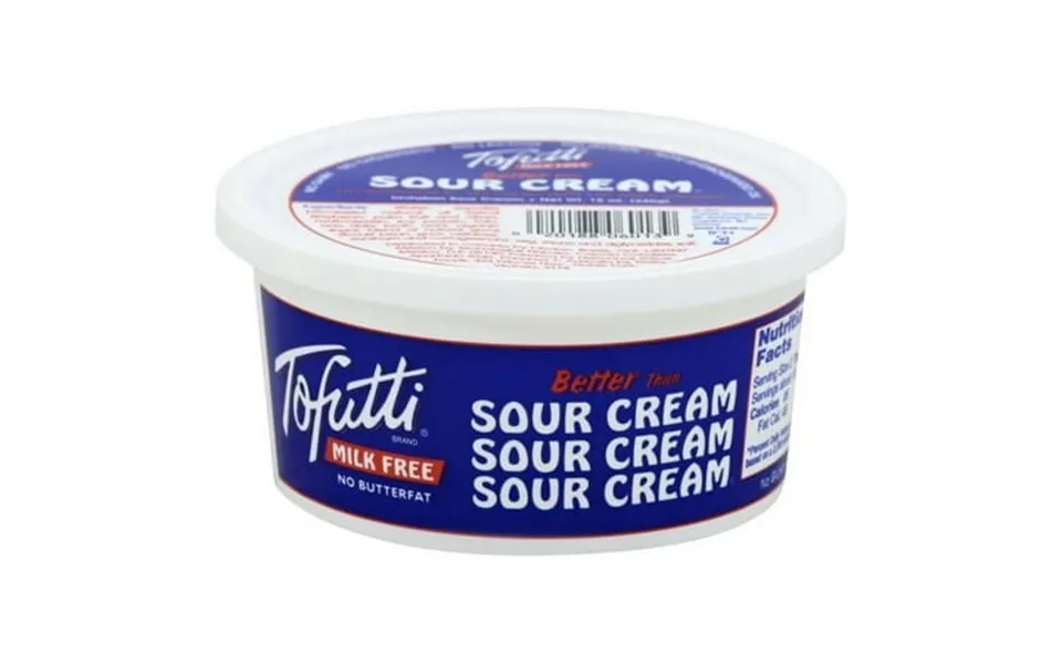 Tofutti Brand Blue Tub Non Hydrogenated Sour Supreme Cream 12 Ounce -- 12 Per Case