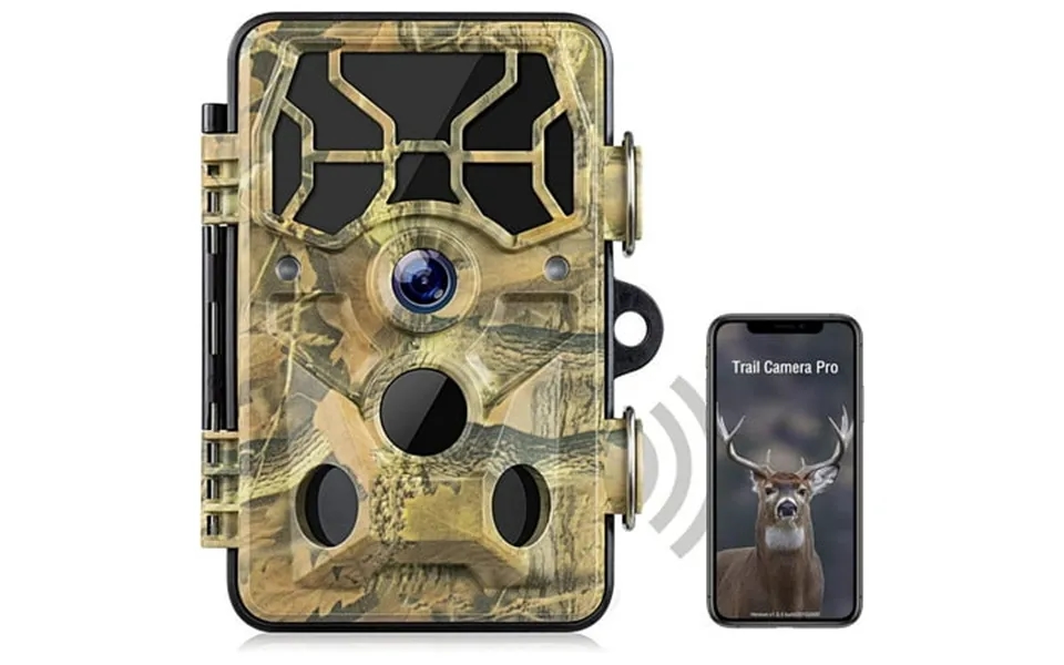 Toguard Wifi Bluetooth Trail Camera 20mp 1296p Hunting Game Camera With Infrared Night Vision Waterproof Ip66 120 Wide A