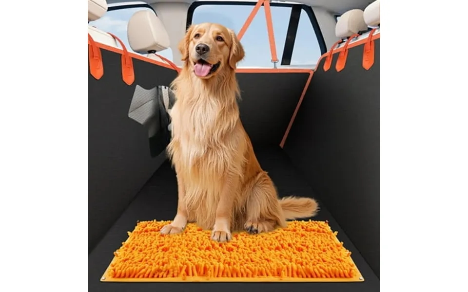 Tolobeve Dog Car Seat Cover For Pets 100% Waterproof Seat Cover Hammock Heavy Duty Scratch Proof Non Slip Durable Soft B