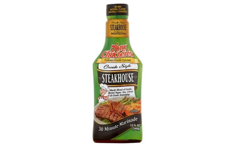 Tony Chachere’s Marinade Steakhouse Cajun Pourable 12 Fl Oz