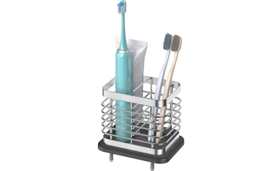 Toothbrush Holders With Water Absorbing Diatomite For Bathrooms Electric Toothbrush Toothpaste Holder 2 Slots Shower Too