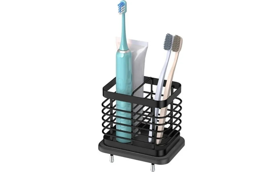 Toothbrush Holders With Water Absorbing Diatomite For Bathrooms Electric Toothbrush Toothpaste Holder 2 Slots Shower Too