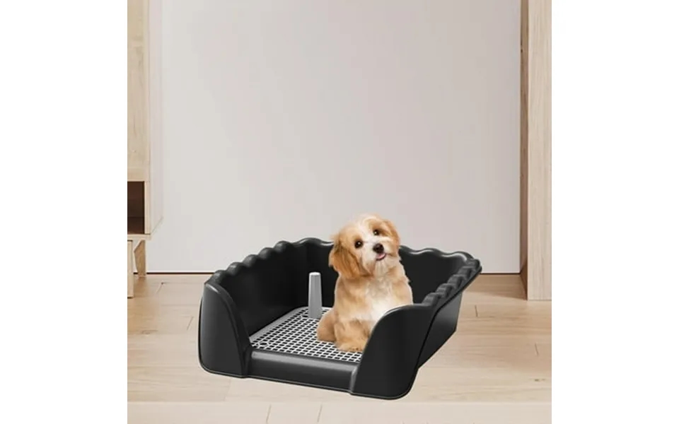 Tooyful Dog Toilet Training Potty Tray Anti Splashing Pet Litter Pan Potty Trainer Litter Tray For Bunny Rabbit Indoor P