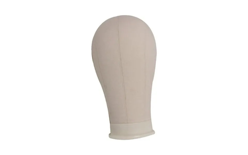 Tooyful Mannequin Head For Canvas Head Display Stand Canvas Head For Beauty Accessories Displaying 23inch