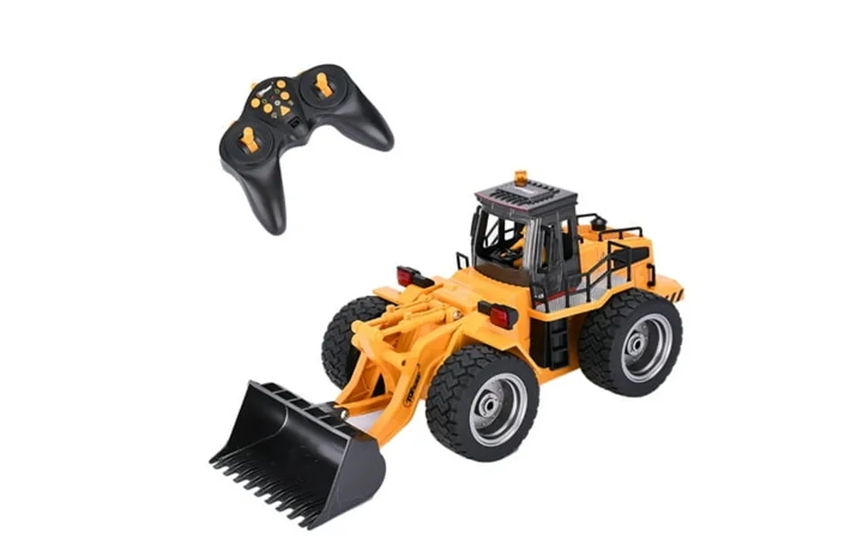 Top Race 6 Channel Full Functional Front Loader Rc Remote Control Construction Toy Tractor