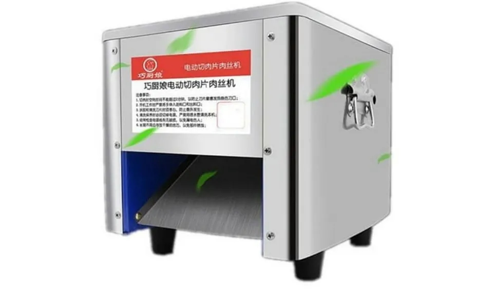 Topchances Commercial Electric Stainless Steel Meat Cutting Machine Tool Meat Beef Cutter Slicer 3