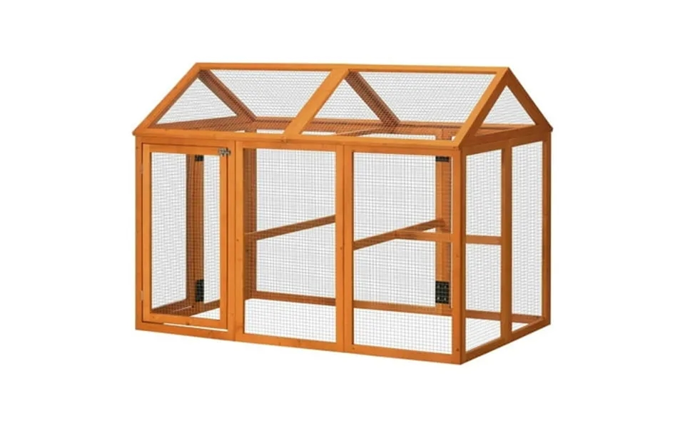 Topcobe Wooden Chicken Run Combinable Design With Perches 4.6 X 2