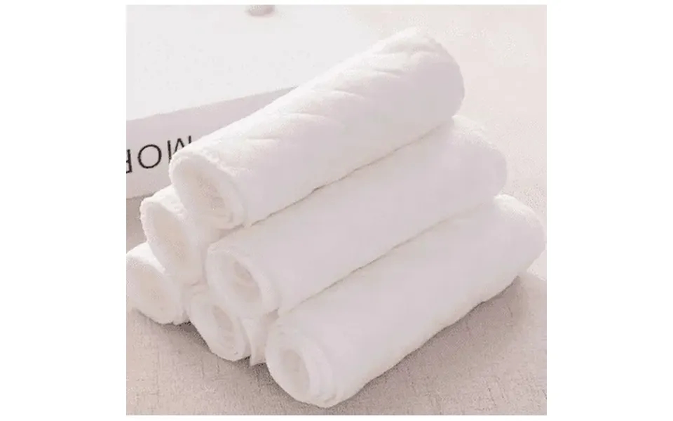 Toprenddon 1 Pack Organic Cotton Muslin Burp Cloths - Ultra-soft Absorbent Multi-purpose Baby Washcloths For Diapering F