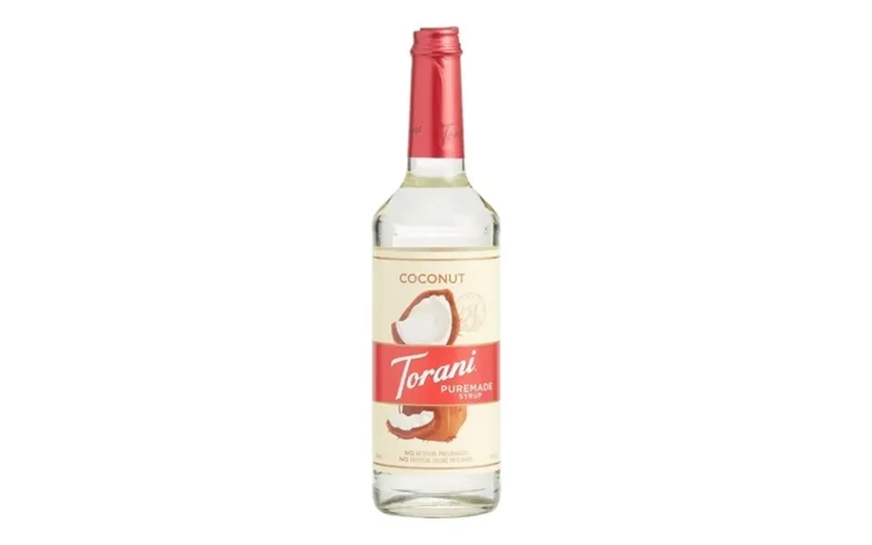 Torani Puremade Coconut Syrup 750ml Pack Of 4