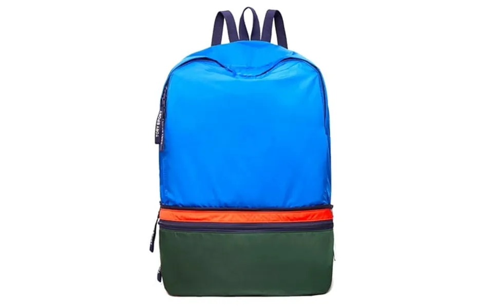 Tory Burch Women S Convertible Colorblock Belt Bag - Backpack Conifer