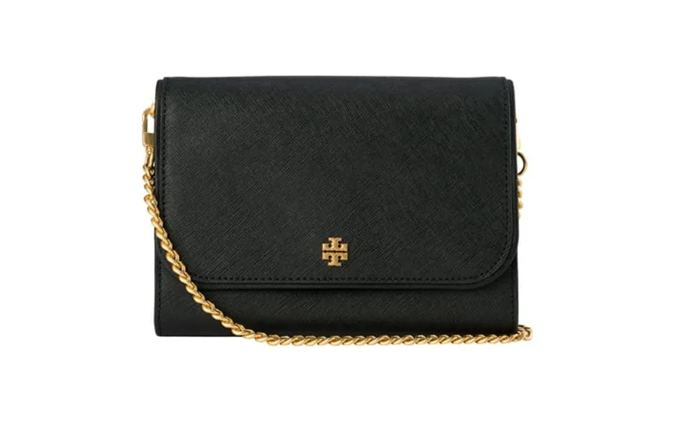 Tory Burch Women S Emerson Small Wallet On A Chain Crossbody Bag Black