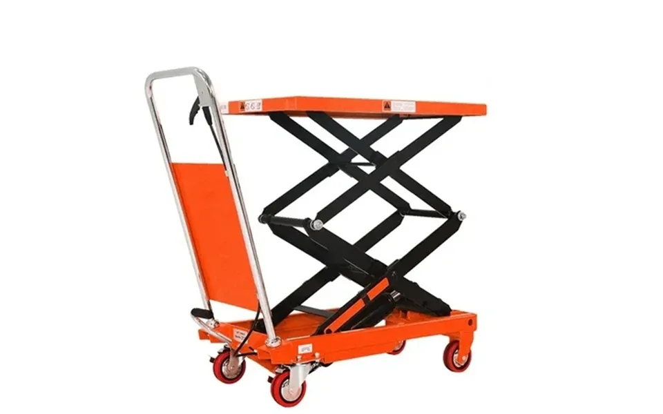 Tory Carrier 330lbs W 43.3 Lift Hydraulic Double Scissor Lift Table Cart