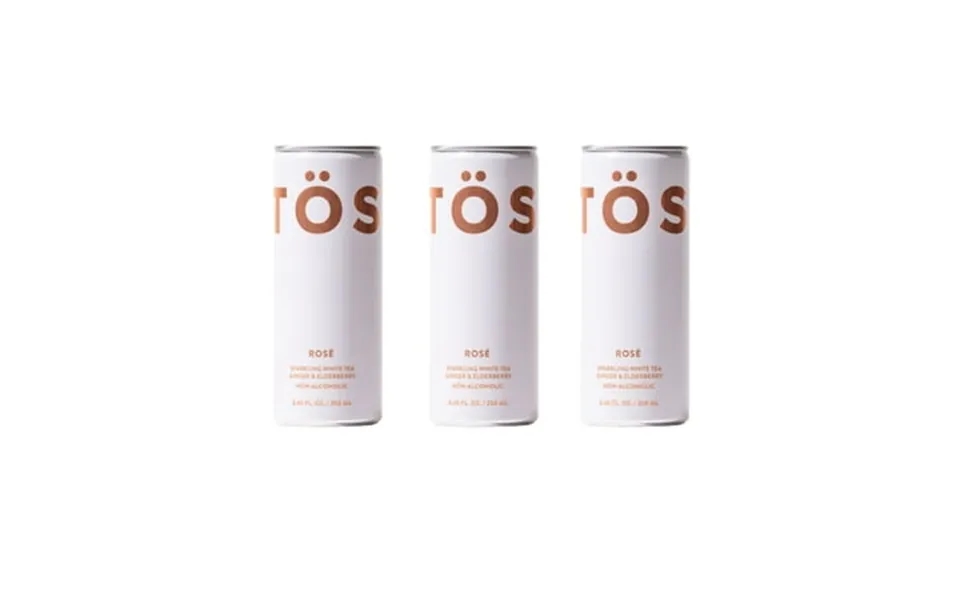 Töst Rosé Cans Non-alcoholic Sparkling Beverage 250 Ml - 12 Pack