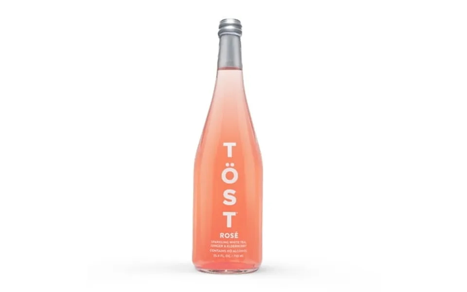 Töst Rosé Non-alcoholic Sparkling Beverage 750 Ml - 12 Pack